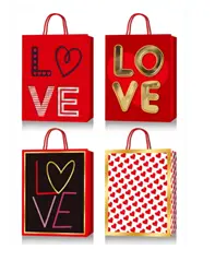 Пакет подарочный "My love" 18*23*8 см