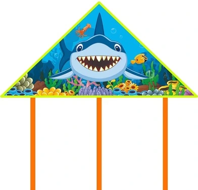 Воздушный змей "Акулёнок" 75*40 см