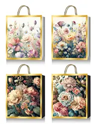 Пакет подарочный "Ноктюрн" 18*23*8 см