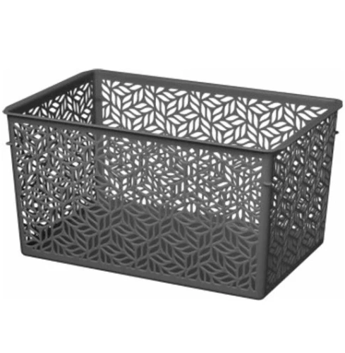Корзинка универсальная "Linden" 6,7л, 290х190х150мм (серый)