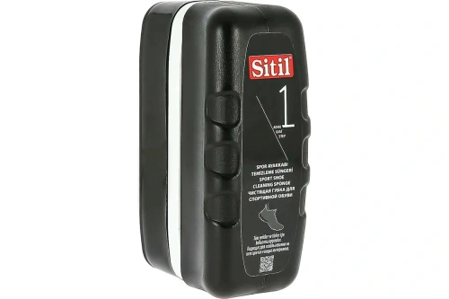 Губка для спортивной обуви SITIL "Black edition" 75мл