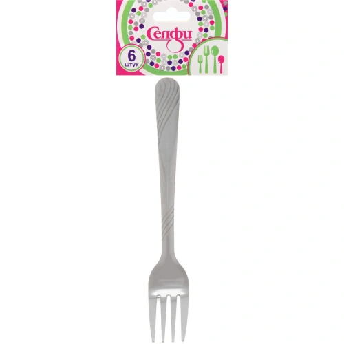 Набор вилок столовых 6шт "Волна" 