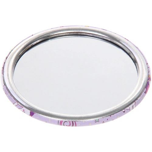 Зеркало косметическое круглое КОЛЛЕКЦИЯ МАРЦИПАН, единорог, d-7,5см (пакет с подвесом)_4