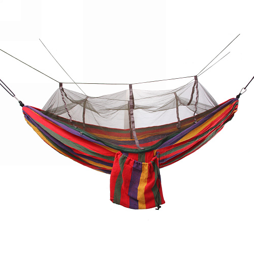 Гамак 200150см Шатер двухместный, хб, с антимоскитной сеткой, в сумке_14