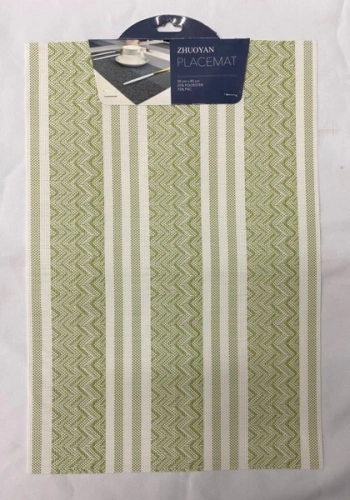 Салфетка на стол 30*45см "Жаклин" плетеная, салатовая