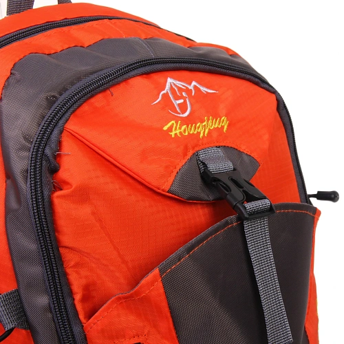 Рюкзак туристический 30л, цвет оранжево-серый 3301_17