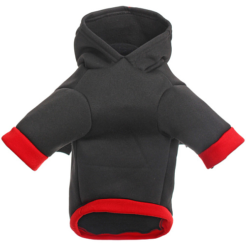 Кофта - толстовка с капюшоном для собак мелких пород Летучая мышь, размер XL (504026см) _11