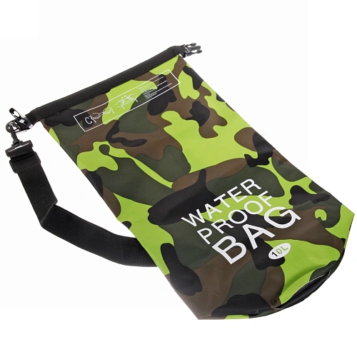 Гермомешок  10л армированный камуфляж, ПВХ_5