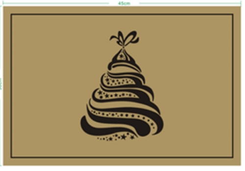Салфетка на стол 45*30см "Ёлка"