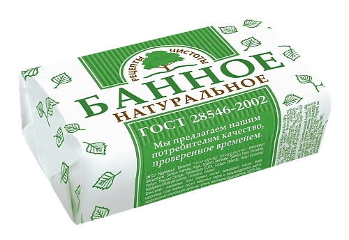 Мыло туалетное НЖМК Банное 180г