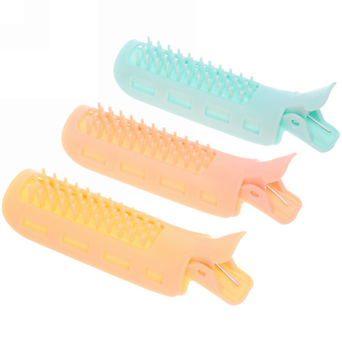 Бигуди пластмассовые с зажимом для прикорневого объема Style Вeauty, 3шт, цвет микс_4