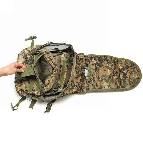Рюкзак туристический 30л, цвет цифра зеленый,D5_26