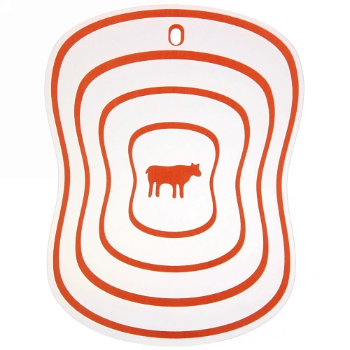 Доска разделочная пластиковая гибкая 2015см Мясо_5