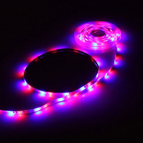 Лента светодиодная самоклейка 5м8мм, 300 ламп LED, 8 реж, с пультом, степень защиты IP64, RGB (арт542-132)_7