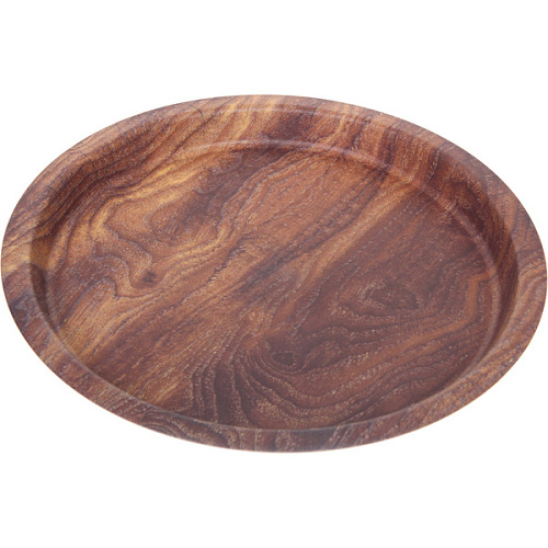 Поднос пластиковый "WOOD" 32,5*2,5см 