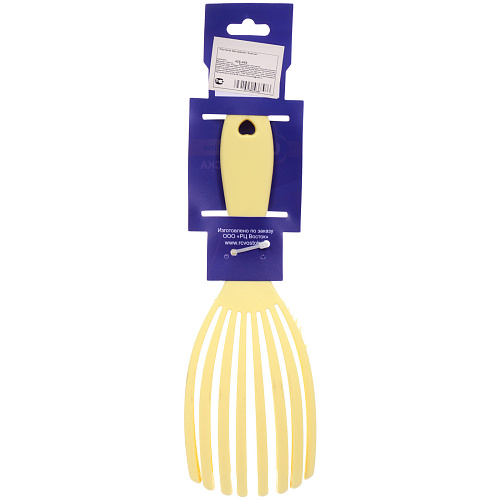 Расческа массажная Avenue, цвет желтый, 7,522 см (Ultramarine блистр)_5