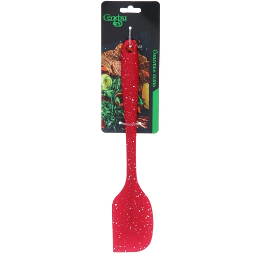 Лопатка кухонная силиконовая "Bon appétit" скошенная