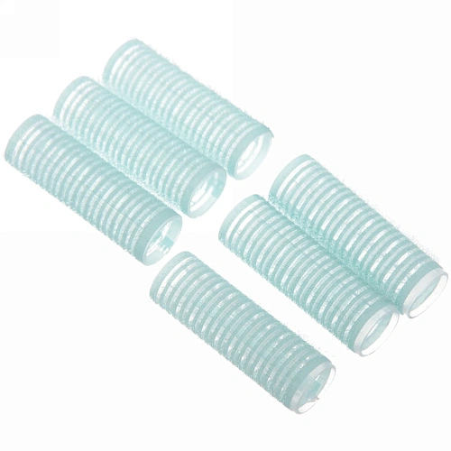 Бигуди липучки, 6шт, однотонные, цвет микс, d-2см_12