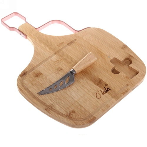 Доска разделочная O'lala 392851,5см в наборе с ножом для сыра_4
