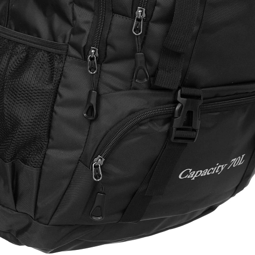 Рюкзак туристический 50л, цвет черный 306_8