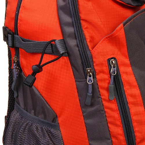 Рюкзак туристический 30л, цвет оранжево-серый 3301_4