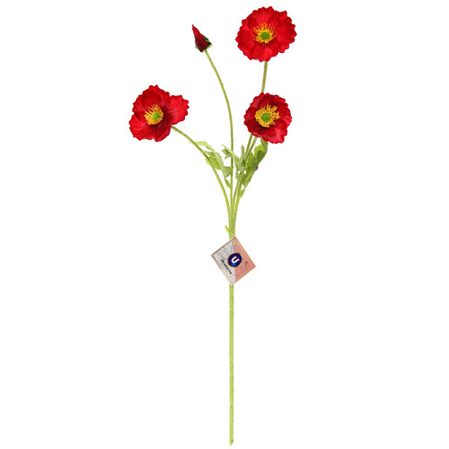 Цветок искусственный Маки 58см_4