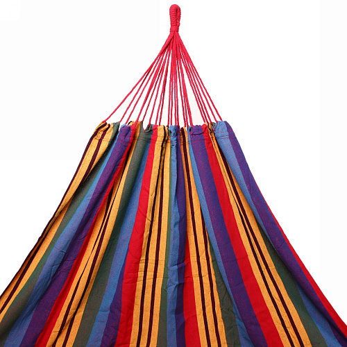 Гамак подвесной двухместный 200150см хб_8