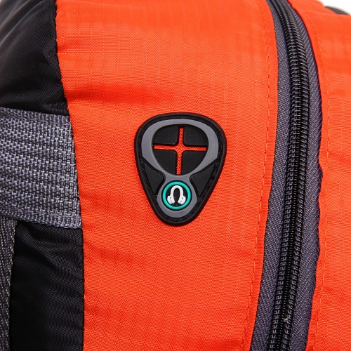 Рюкзак туристический 30л, цвет оранжево-серый 3301_15