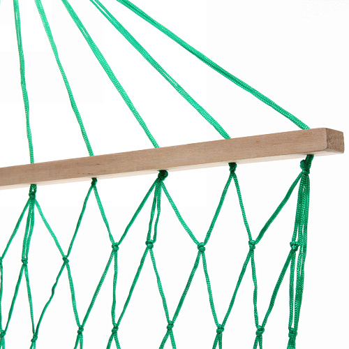 Гамак 20080см плетеный с перекладиной, нейлон_15