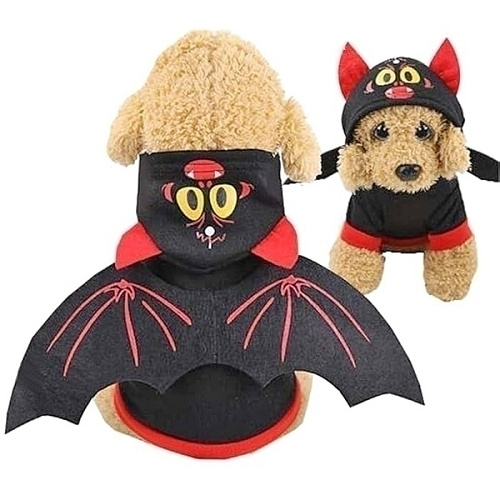 Кофта - толстовка с капюшоном для собак мелких пород Летучая мышь, размер XL (504026см) _7