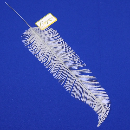 Ветка декоративная Богемный стиль 56 см, Белый_4