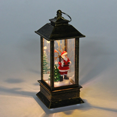 Сувенир с подсветкой Дед Мороз-Зимняя история_3