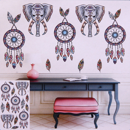 Наклейки интерьерные 3265см Индия C-1005_3