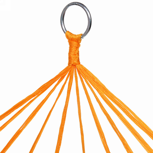 Гамак 20080см плетеный с перекладиной, нейлон_11