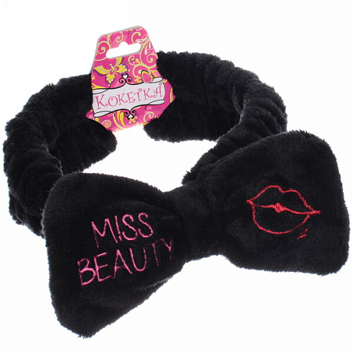 Повязка на голову Кокетка - Miss Beauty, микс 4 цвета, 6,516см_12