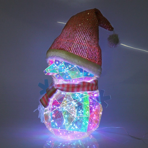 Фигура светодиодная Снеговичок 241737, 200 ламп LED, USB, Белый_4