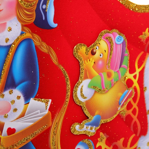 Плакат Дед Мороз и Снегурочка 33 см_4