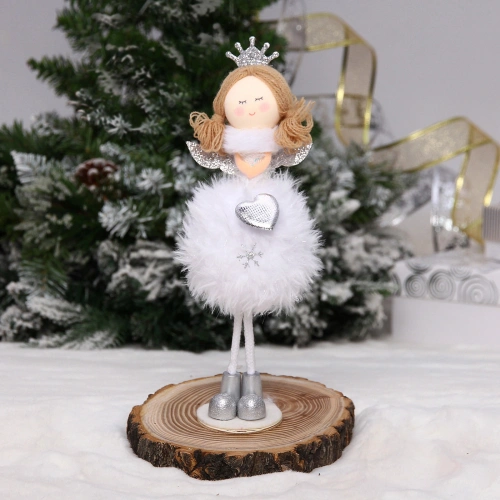 Фигурка новогодняя "Настоящая принцесса" 22 см, серебро