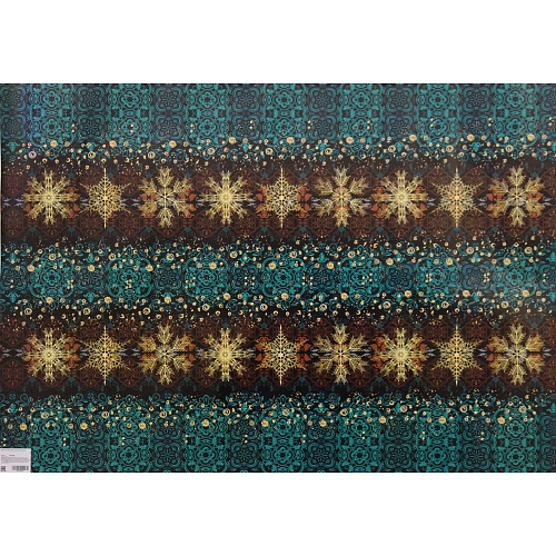 Бумага упаковочная 50х70 см Восточные мотивы_3