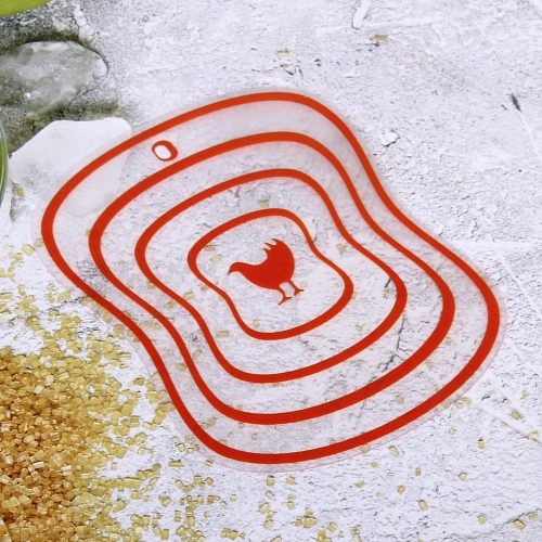 Доска разделочная пластиковая гибкая 2015см Птица_5