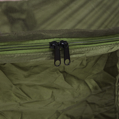 Гамак подвесной SJ-A18-6, 260150 см, с антимоскитной сеткой, зелёный_4