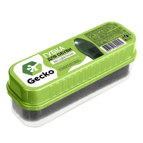 Губка для обуви"GECKO" бесцветная 