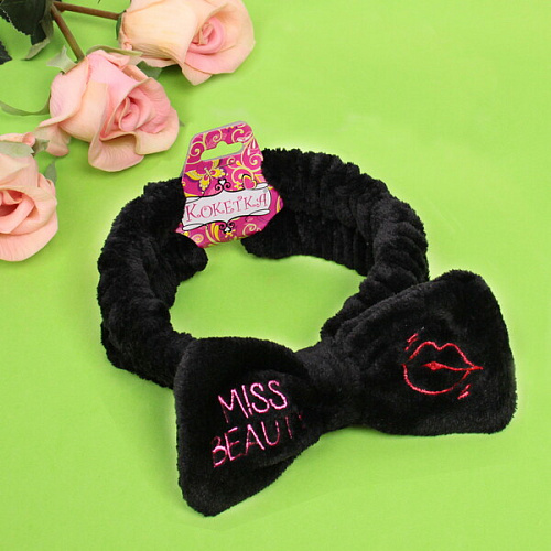 Повязка на голову Кокетка - Miss Beauty, микс 4 цвета, 6,516см_9