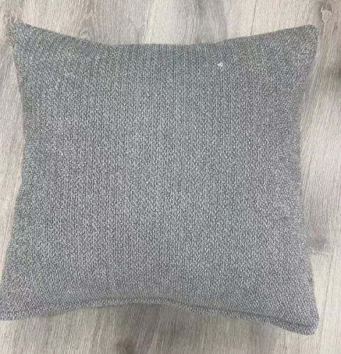 Чехол для декоративной подушки "ALMA", 43*43 см, цвет серый