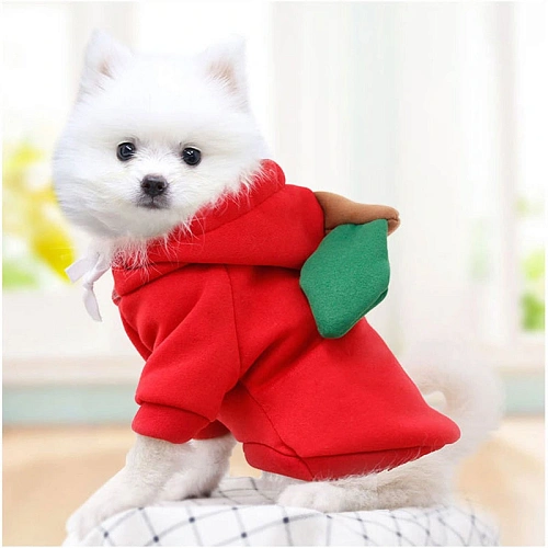 Кофта-толстовка для собаки Wonderful style-Яблоко с капюшоном, размер XL (5640см) Ultramarine_8