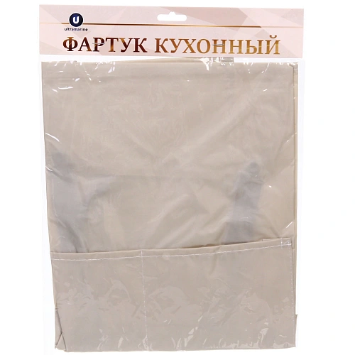 Фартук COZY, 6571 см, цвет молочный_3