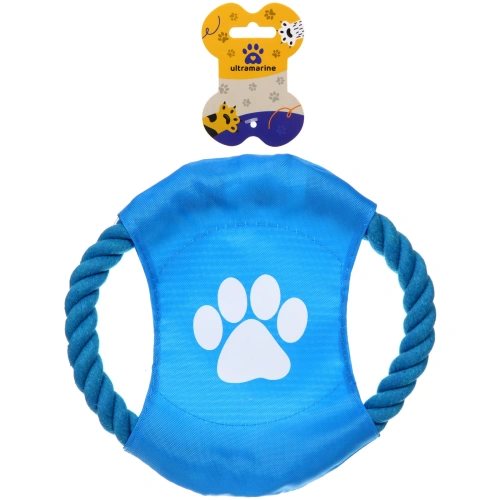 Игрушка текстиль "Фрисби", цвет голубой, 19см / 1,4см (лейбл)