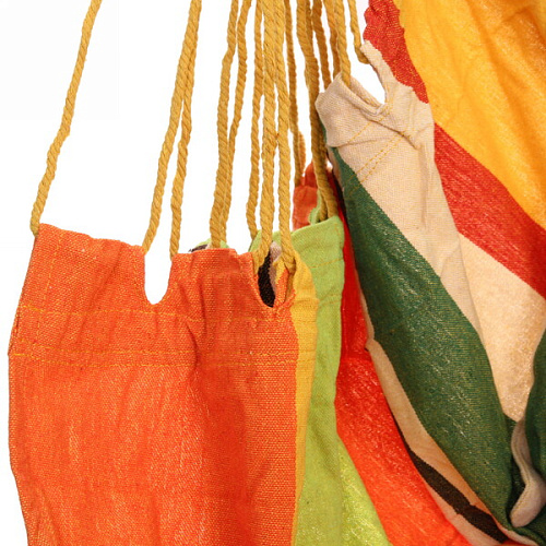 Гамак-кресло 150120см Провинция хб, с деревянной перекладиной, с двумя подушками _6