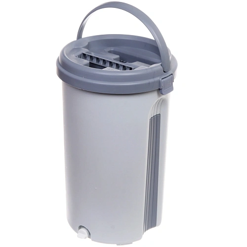 Набор для уборки Селфи Чистюля (ведро с отжимом, швабра, две насадки) в цветной коробке 270_22