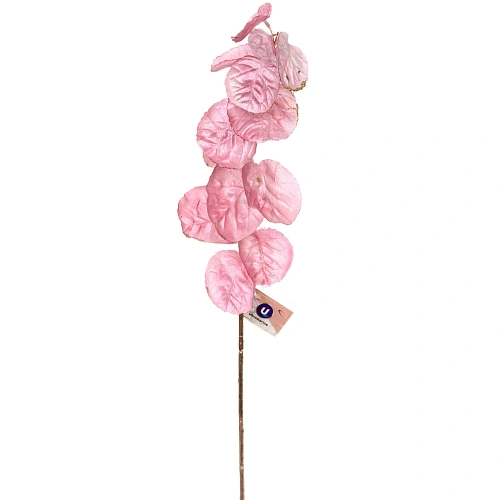 Искусственные цветы "FLOWERS GLAMOUR" 80см Ветка декоративная розовая